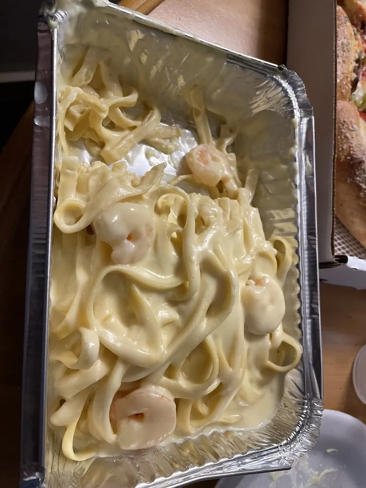 Alfredo Pasta with Shrimp