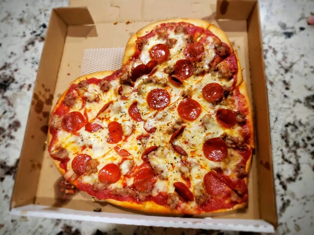 Valentines Day Pizza